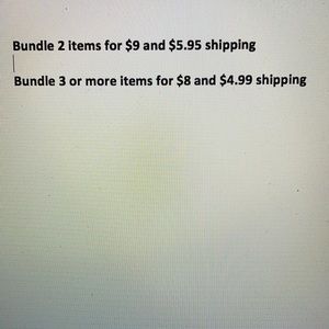 Bundle for Bargains!